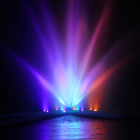  Подсветка цветная светодиодная для плавающих фонтанов "Master Series 1 - 5 л.с.", 4 х 40 Вт